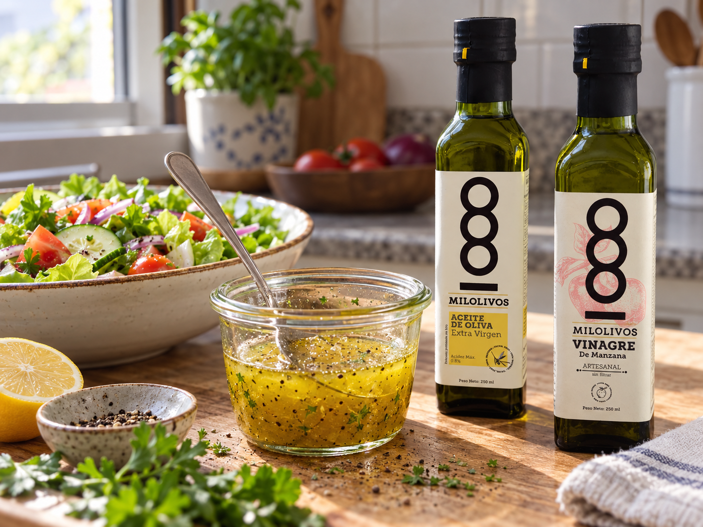 Vinagreta para ensaladas