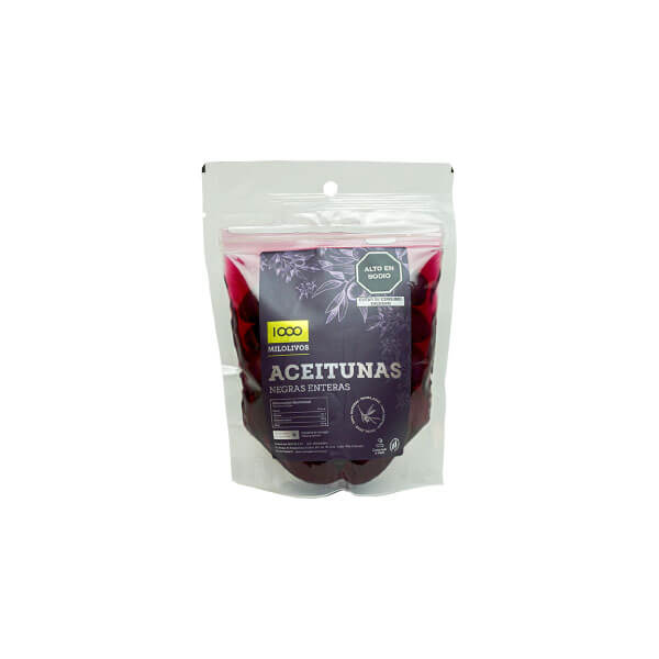 Aceituna-negras-enteras-150gr-Mil-Olivos-doypack